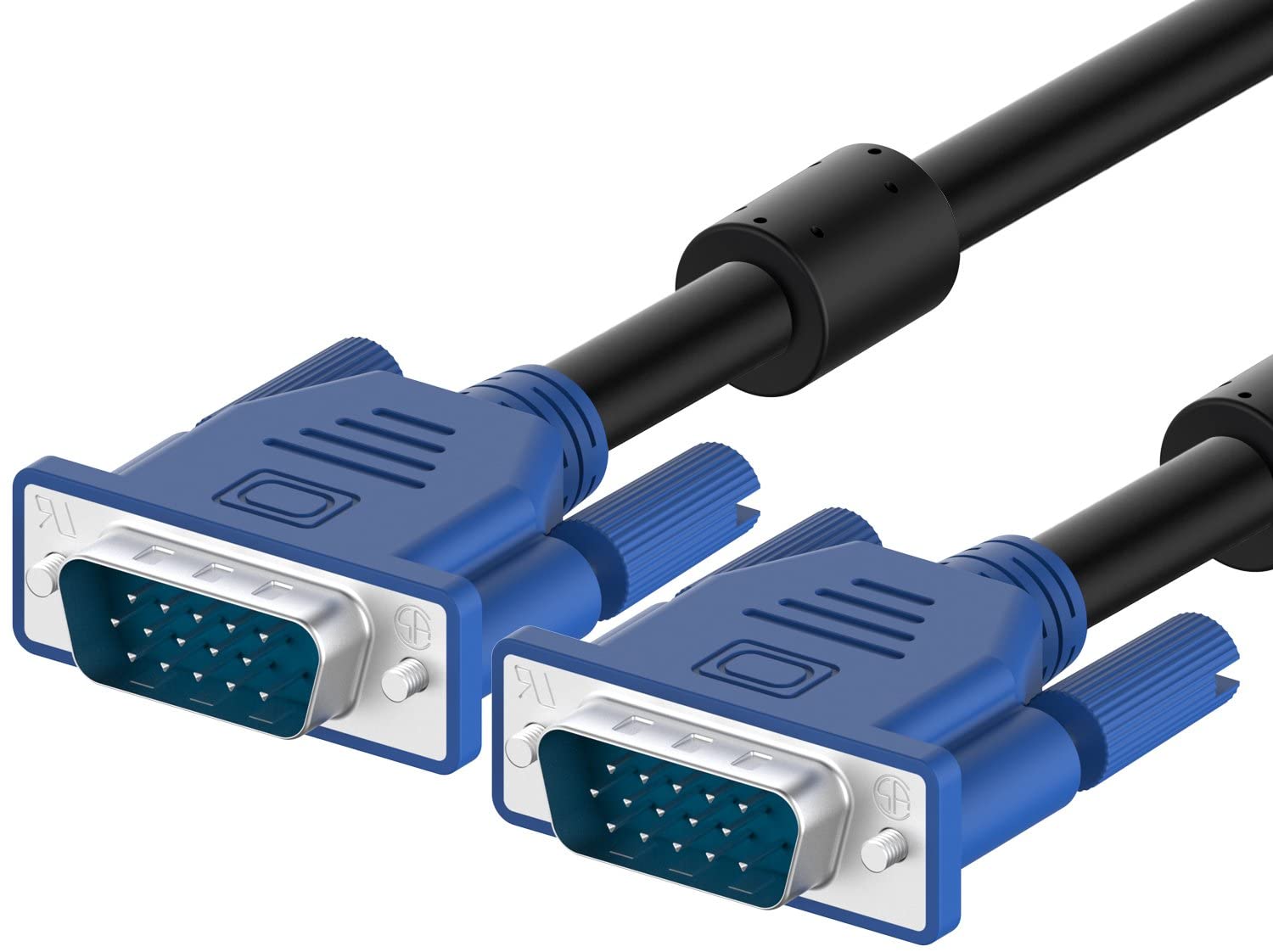 NIEUW: PC VGA-Kabel Computer Stekker 15-Pin 1.5 m – Zwart