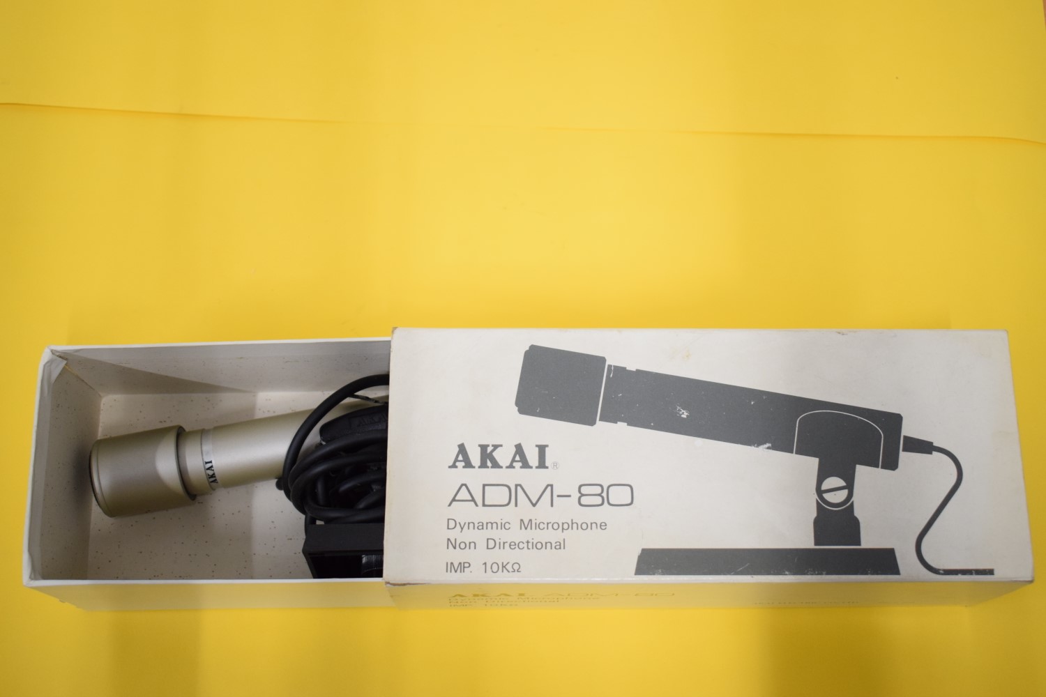 Akai ADM-80 Microfoon – Originele Verpakking
