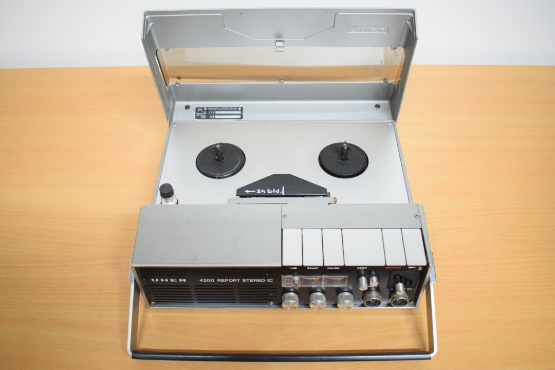 Uher 4200 Report Monitor IC Draagbare bandrecorder