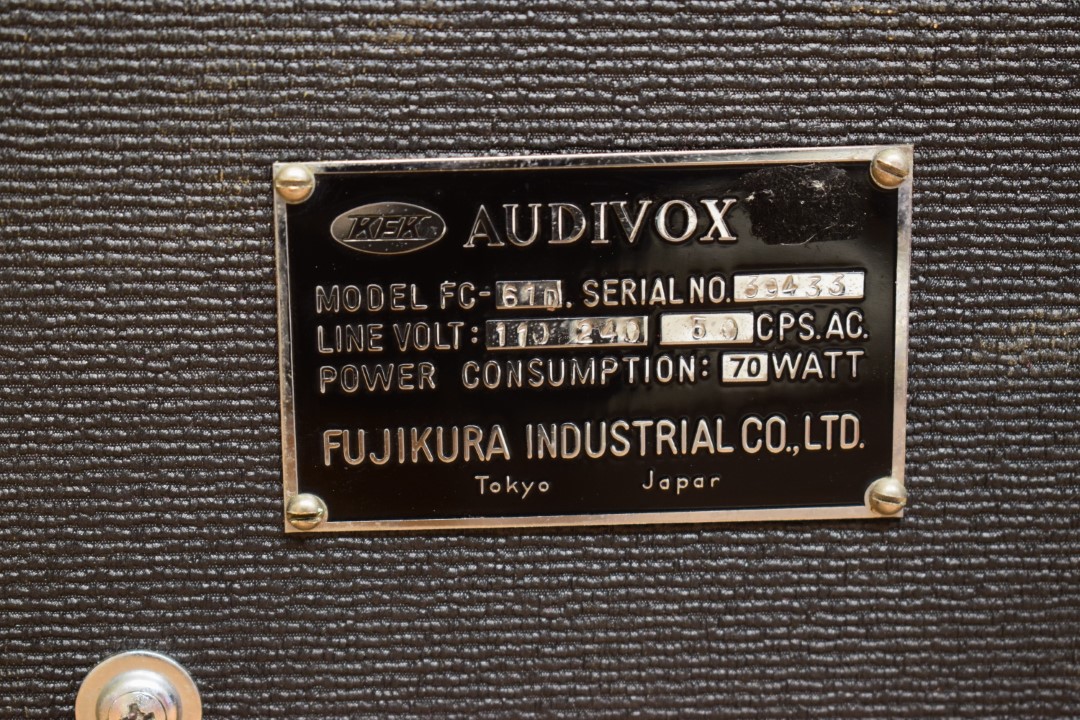 Audivox FC-610 Buizen bandrecorder