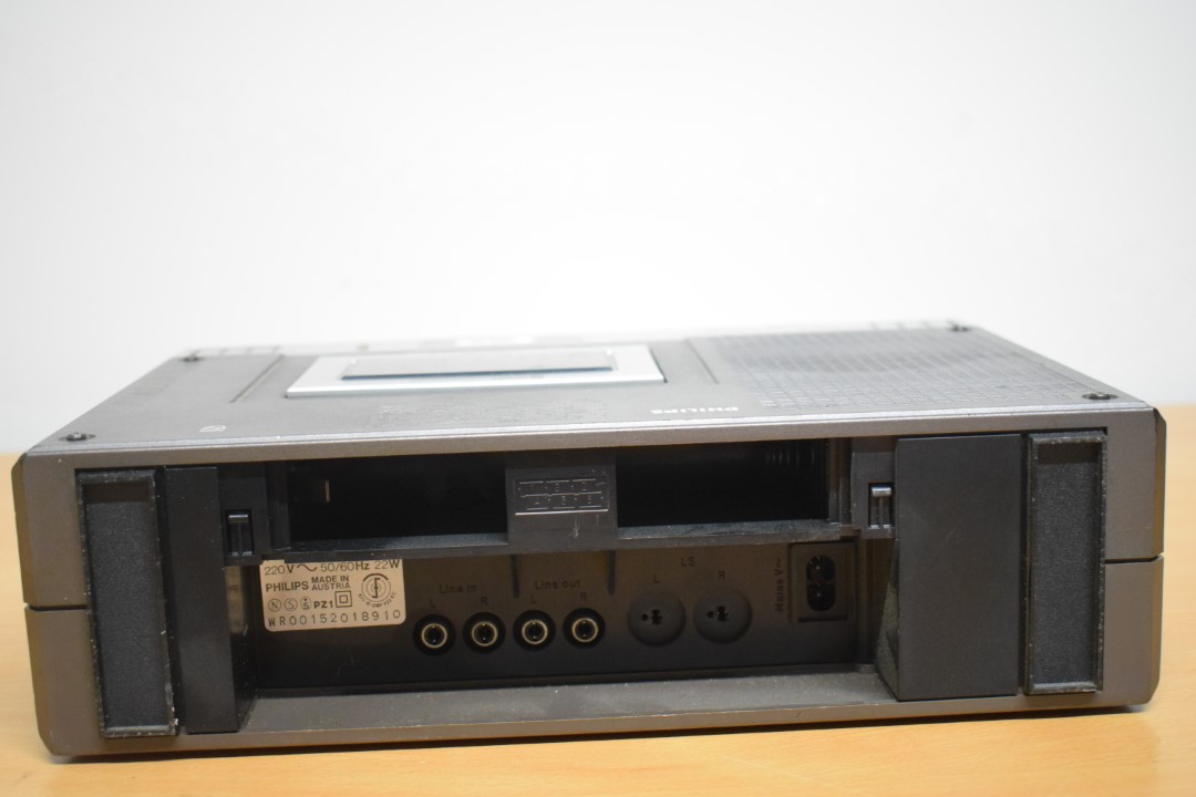 Philips D6920 Zilveren draagbaar cassettedeck