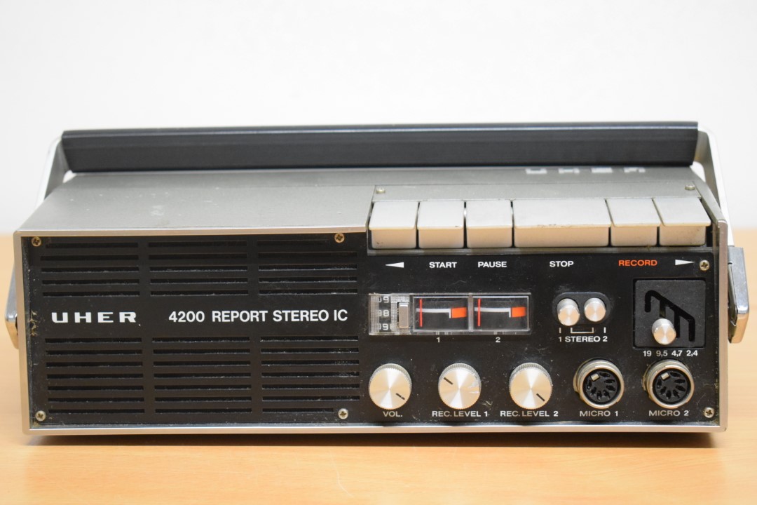 Uher 4200 Report Monitor IC Draagbare bandrecorder