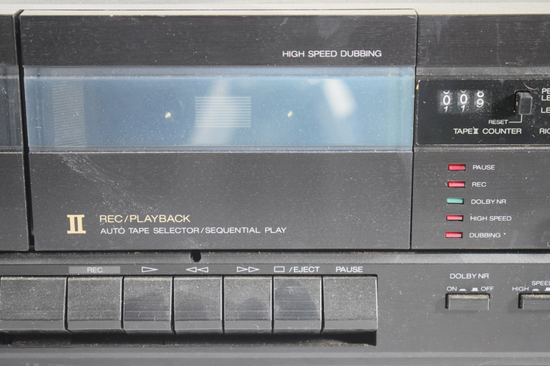 Akai HX-26W dubbel cassettedeck