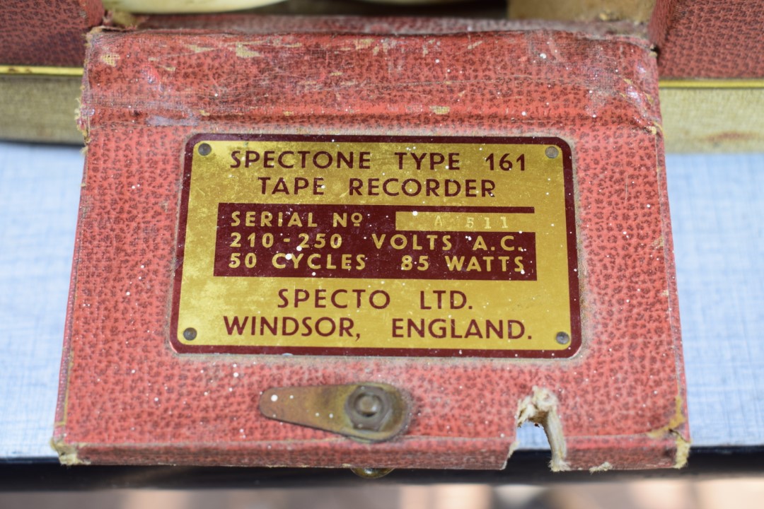 Spectone Type 161 Bandrecorder 