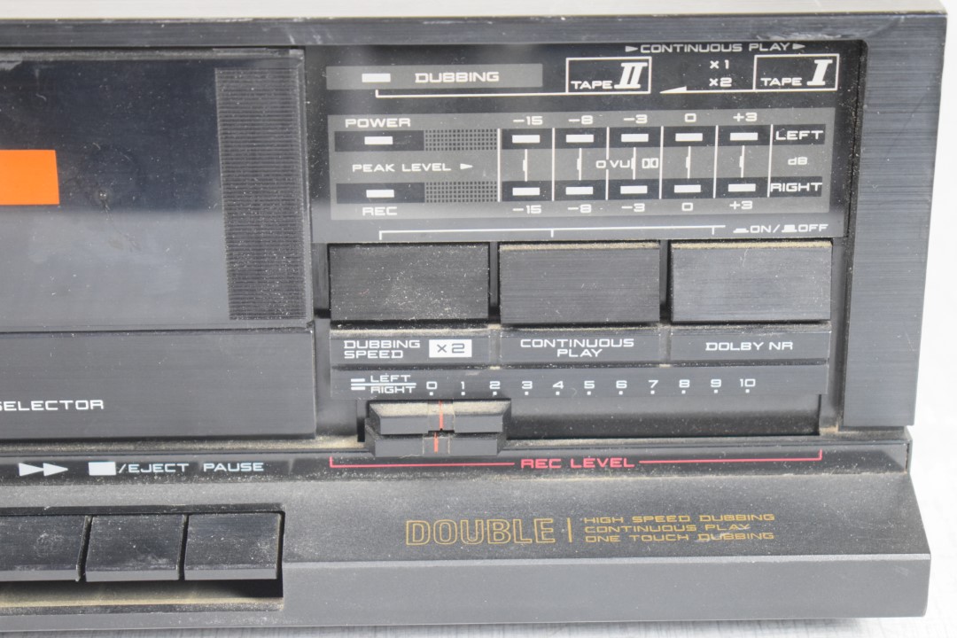 Akai HX-A351W Dubbel cassettedeck