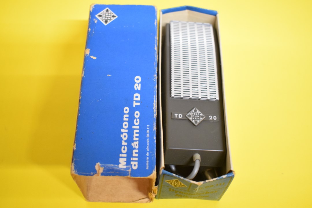 Telefunken TD 20 Dynamische Microfoon – Originele Verpakking