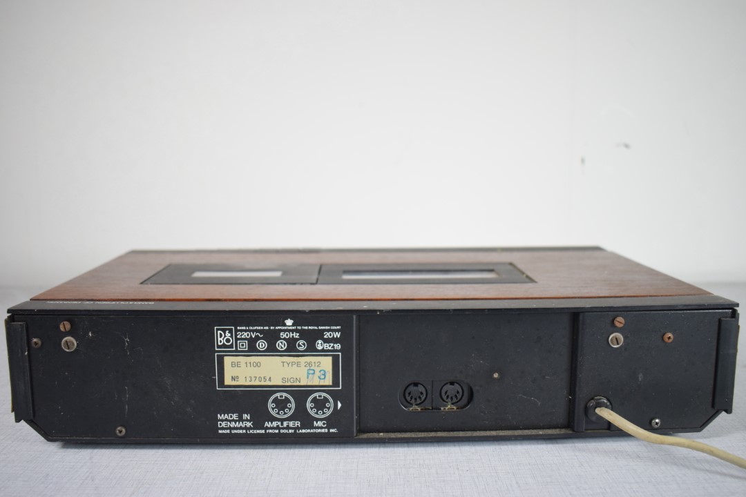 Bang & Olufsen Beocord 1100 Type 2612 Cassette deck