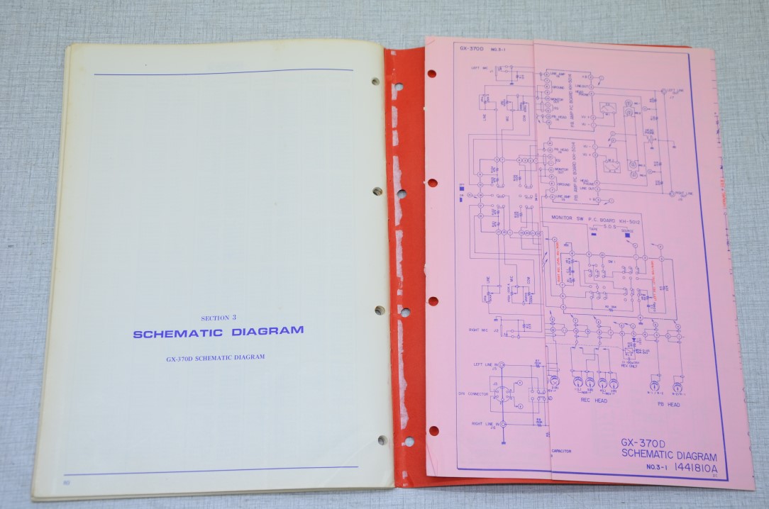 Akai GX-370D Bandrecorder Service Manual