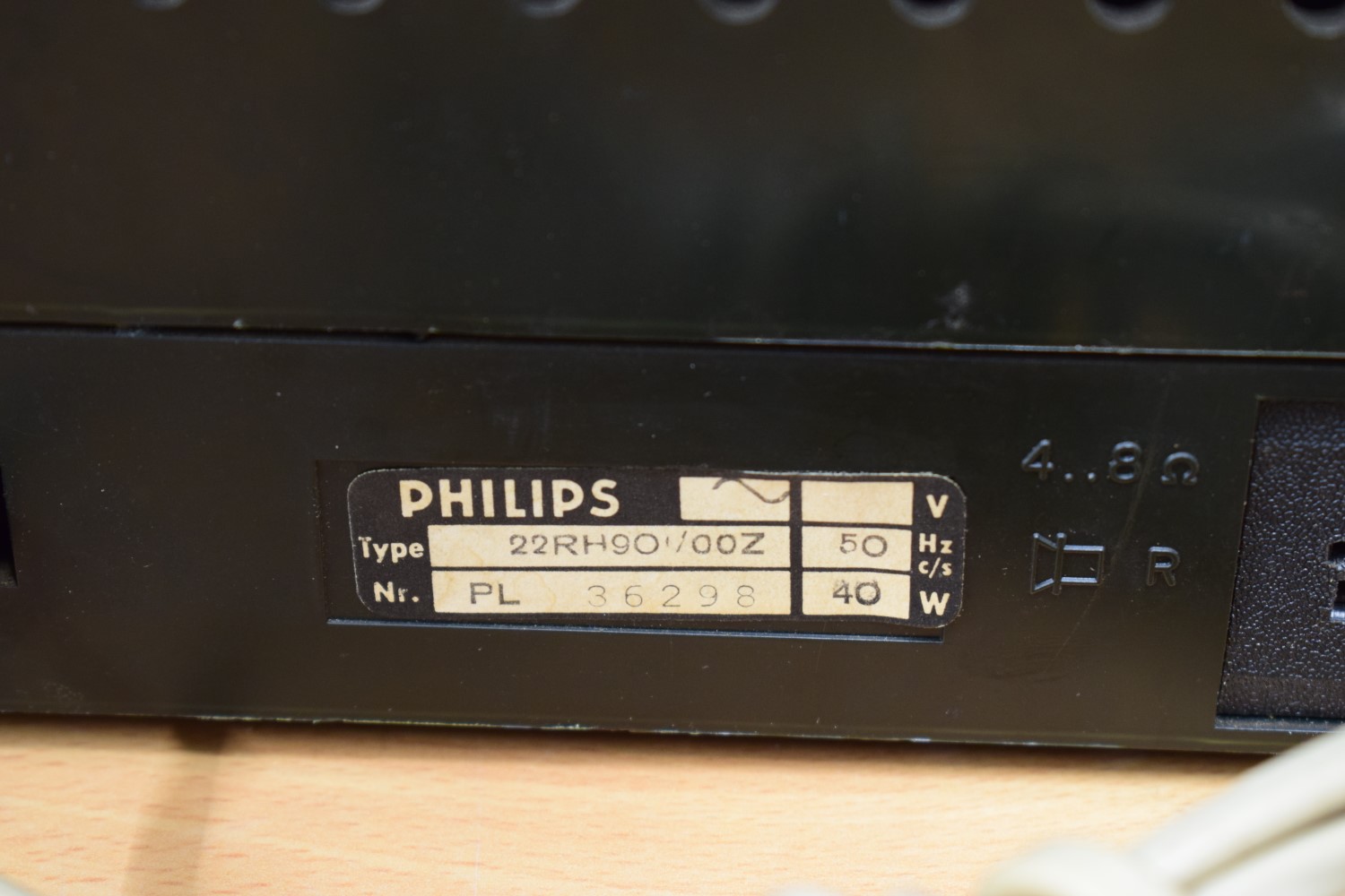 Philips 22RH701 Receiver