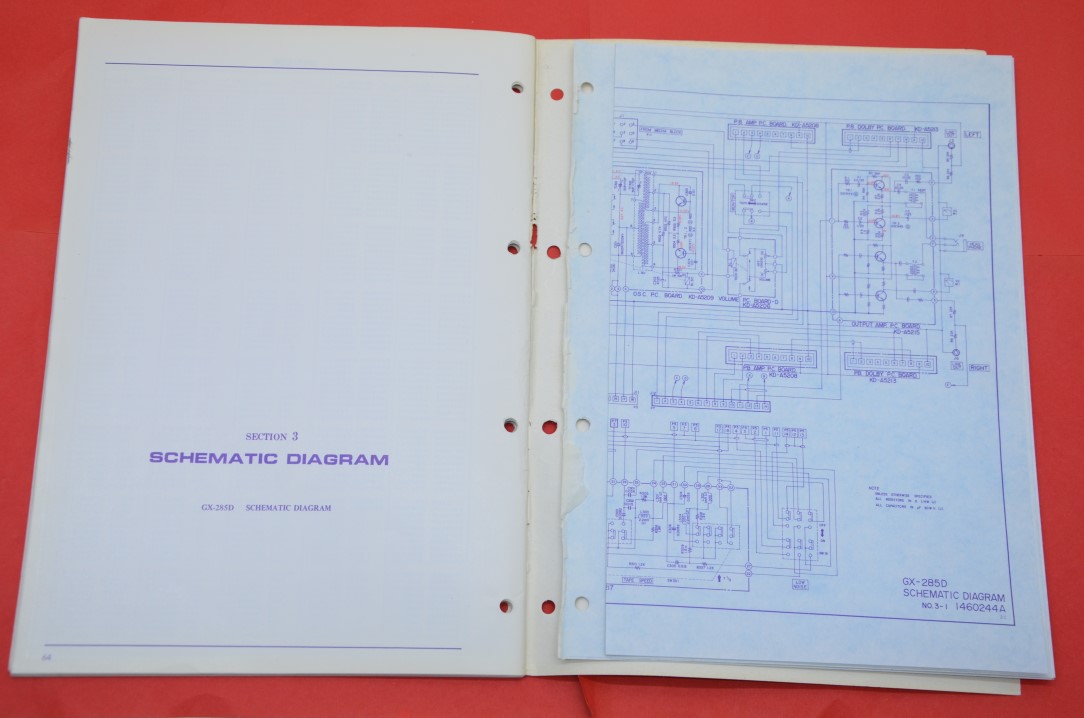 Akai GX-285D Bandrecorder Service Manual