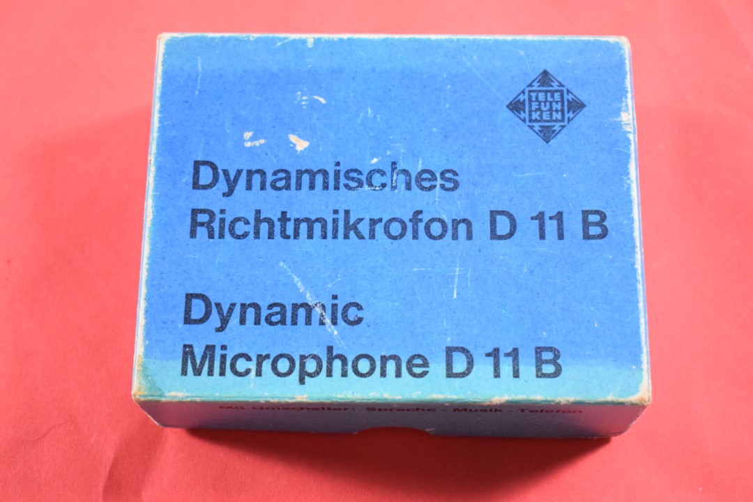 Telefunken D11B Microfoon – Originele Verpakking
