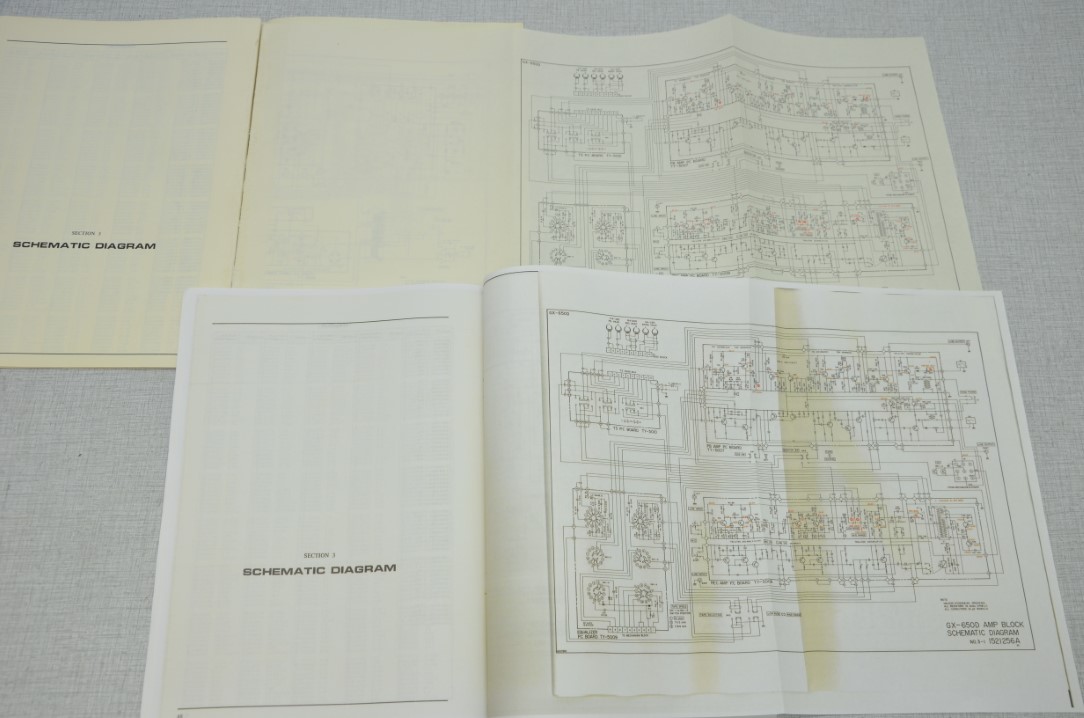 Akai GX-650D Bandrecorder Fotokopie Originele Service Manual