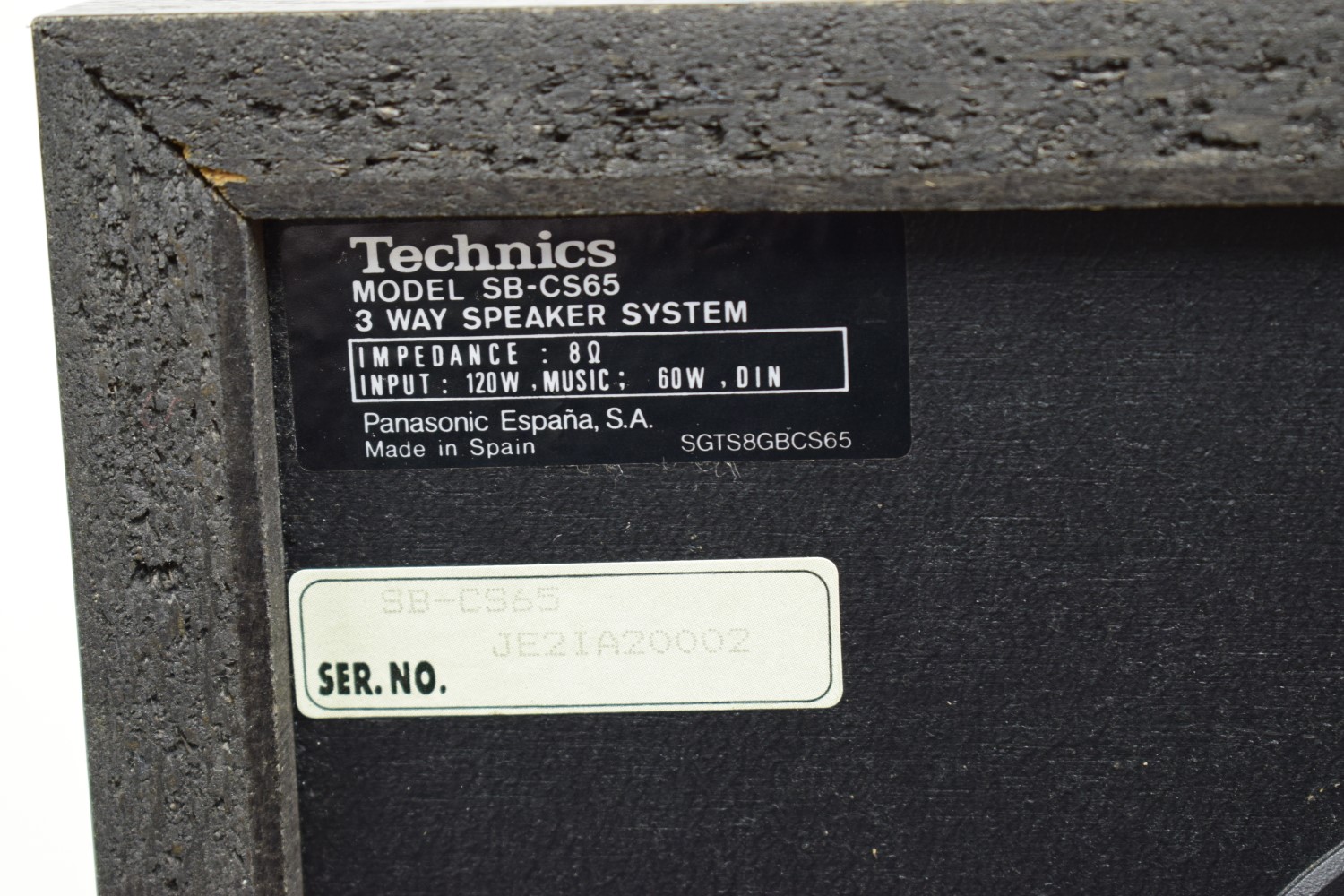 Technics SB-CS65 Luidsprekerset