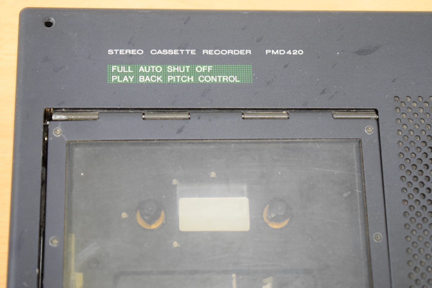 Marantz PMD420 Draagbaar cassettedeck