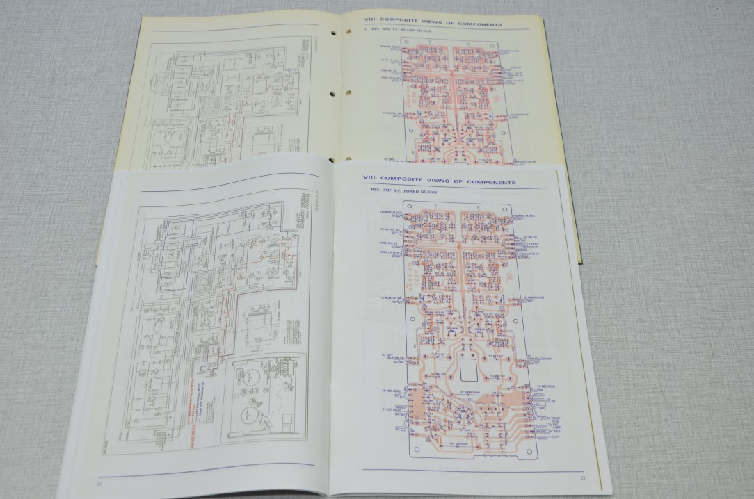 Akai GX-260D Bandrecorder Fotokopie Originele Service Manual