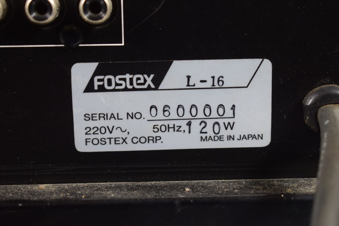 Fostex L-16 16 Sporen Prototype