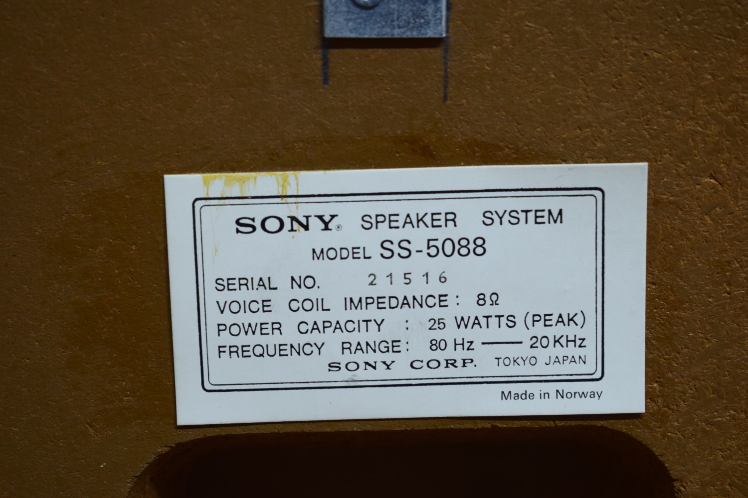 Sony SS-5088 Luidsprekerset