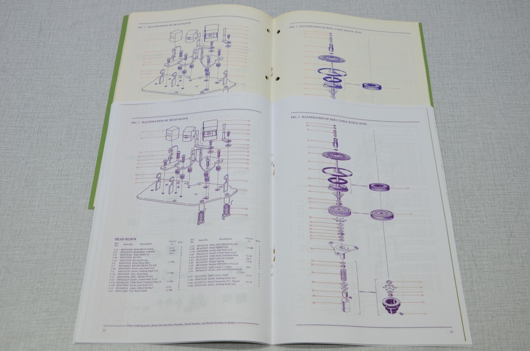 Akai 1731W Bandrecorder Fotokopie Originele Service Manual