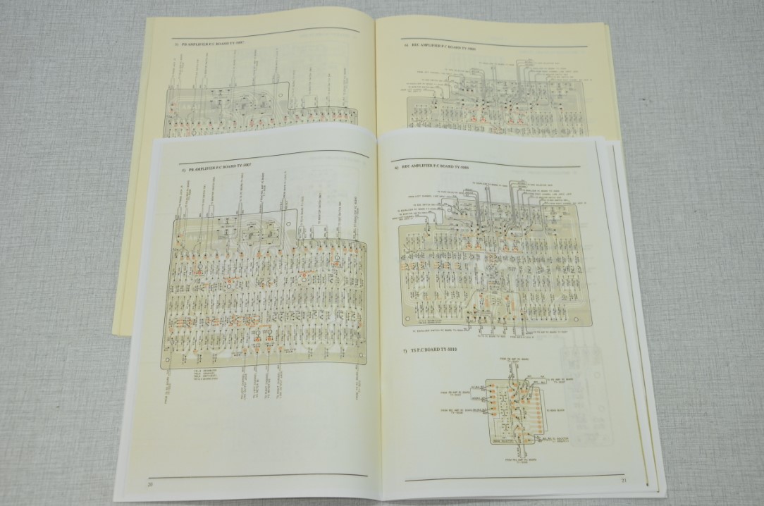 Akai GX-650D Bandrecorder Fotokopie Originele Service Manual