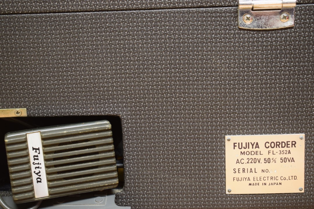 Fujiya Corder FL-352A Buizen bandrecorder