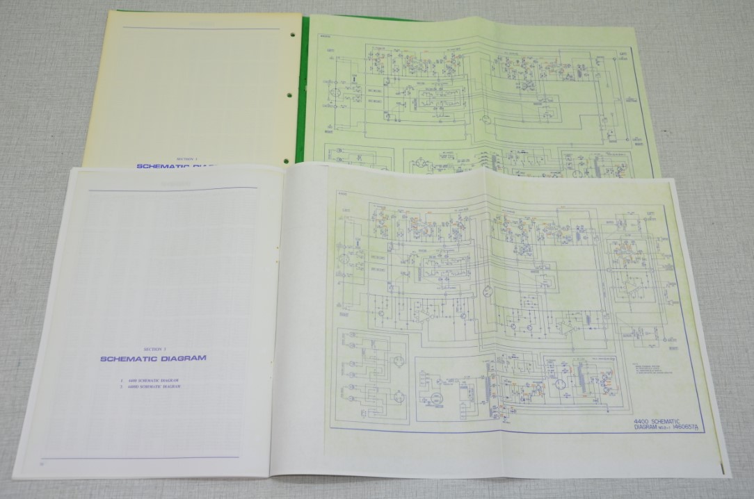 Akai GX-4400D Bandrecorder Fotokopie Originele Service Manual