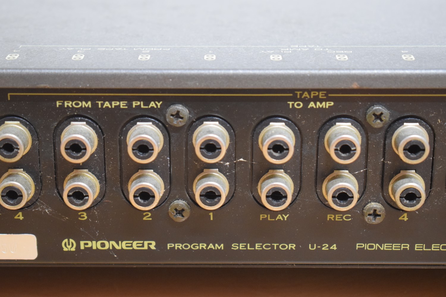 Pioneer U-24 Programma keuze unit