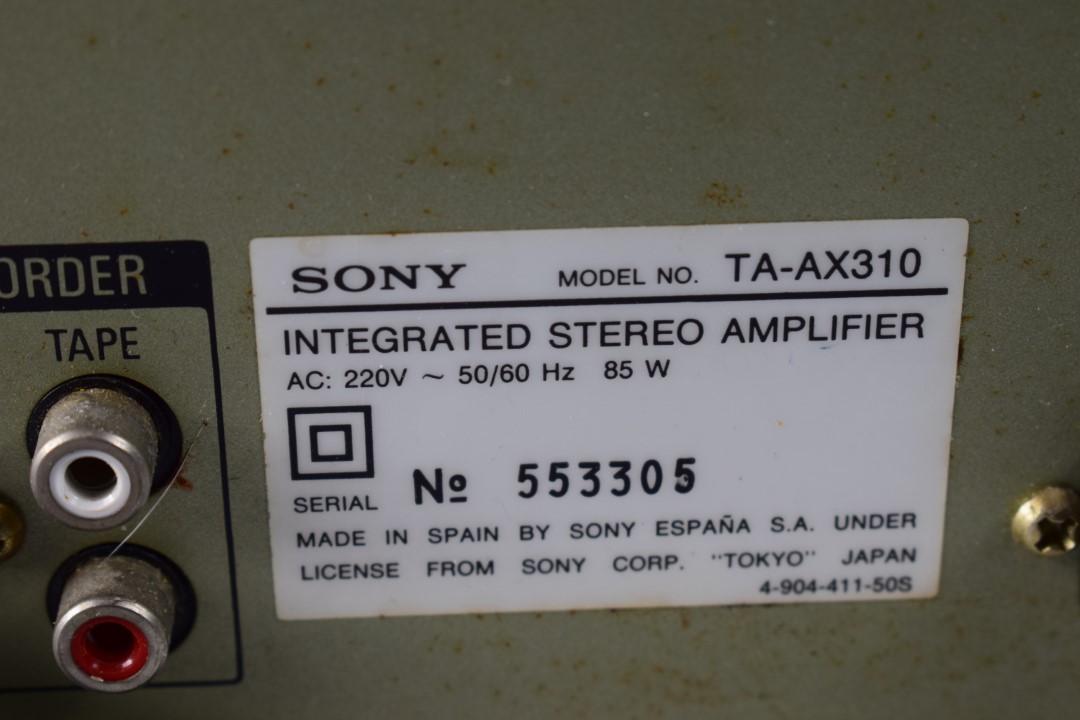 Sony TA-AX310 Stereo Versterker